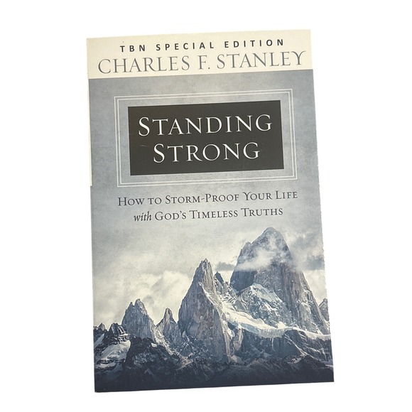 Charles F. Stanley Other - Standing Strong Charles F Stanley TBN Special Edition Paperback Christian Life